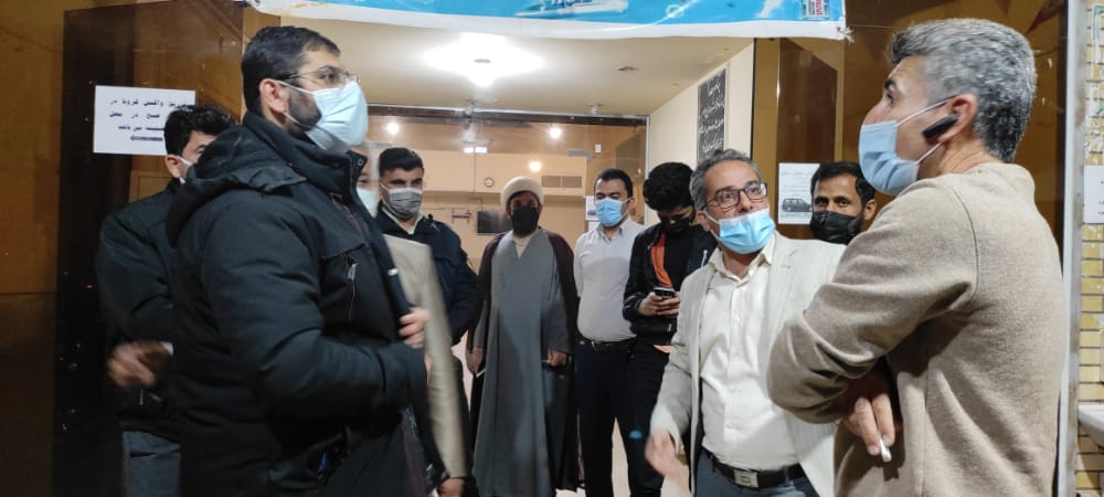 بازدید شبانه دادستان و دبیر امر به معروف و نهی از منکر شهرستان چرام از درمانگاه چرام