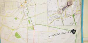 محل استقرار موکب سادات امام زاده علی (ع) ومنسوبین در کربلای معلی مشخص شد