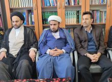 دیدار فرمانده جدید انتظامی شهرستان چرام با امام جمعه